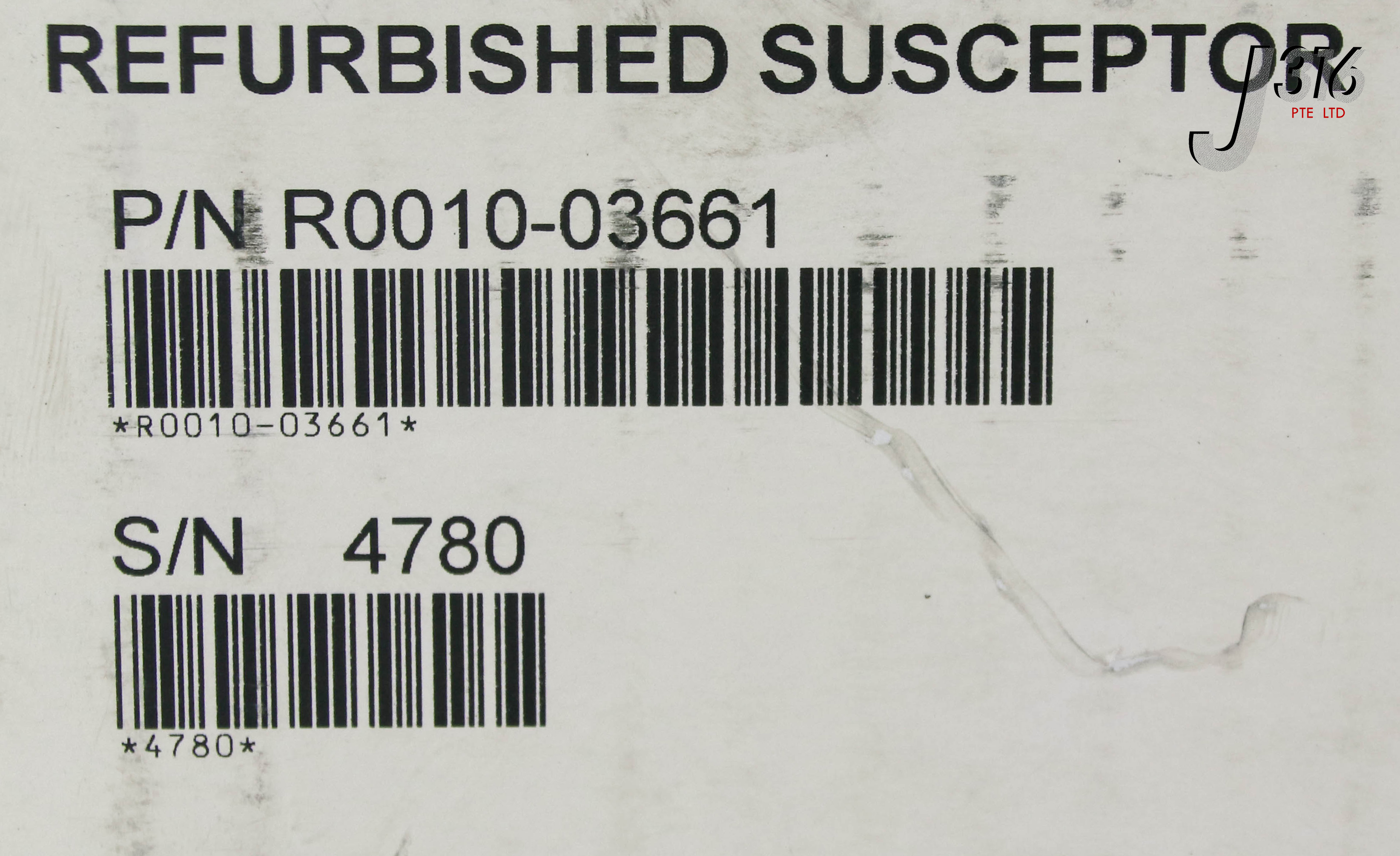【リクエスト品】 15702 APPLIED MATERIALS ASSY 150MM SUSCEPTOR UNIVERSAL 0010-03661